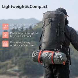 BISINNA Lightweight 3 Season Camping Tent for 2/2.5/3 Person, Waterproof UPF40+ Backpacking Tent with Double Layer Ventilation, Easy Setup for Family Camping, Hiking, Outdoor Adventures