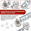 Double Burner Assembly WB16K10026 WB29K17 Double Stove Top Double Surface