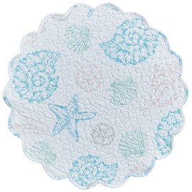 Split P Beachcomber Quilted Placemat Set of 4