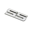 3pcs Metal SS Front Door SS Emblem Car Badge Sticker
