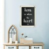 NIKKY HOME Farmhouse Kitchen Chalkboard Wall Sign Decorative Framed Menu