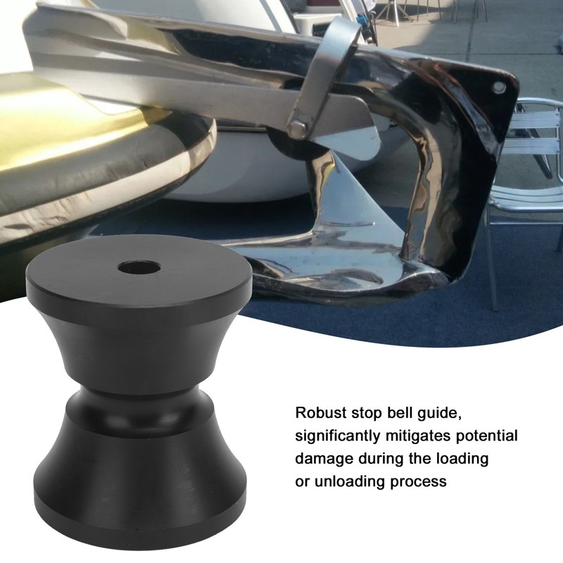 Boat Bow Trailer Roller Robust Buffering Bow Stop Bell Guide