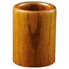 arufakkusu Toothpick Holder Wood Grain Diameter 3.5 × 4.5 cm 切立 Toothpick