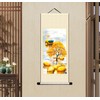 Grace Art Asian Wall Scroll, Deer 19