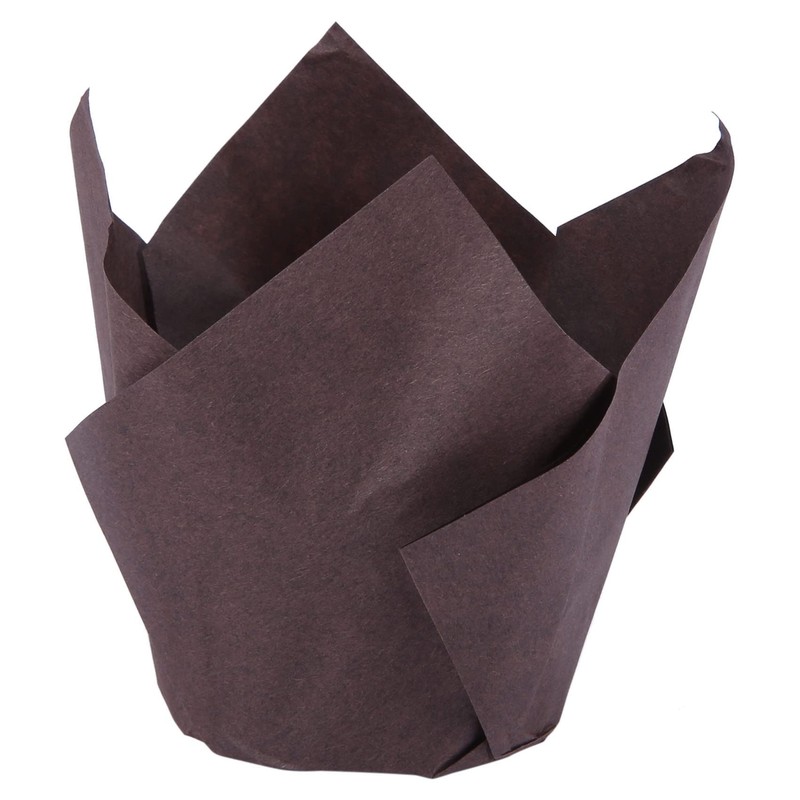 Dovhmoh 200pcs Tulip Cupcake Bake Cups, Muffin Bake Liner Holder,
