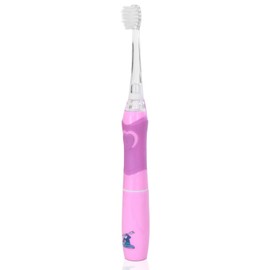 ToiletTree Products Poseidon Children's Sonic Toothbrush with LED Lights, Pink