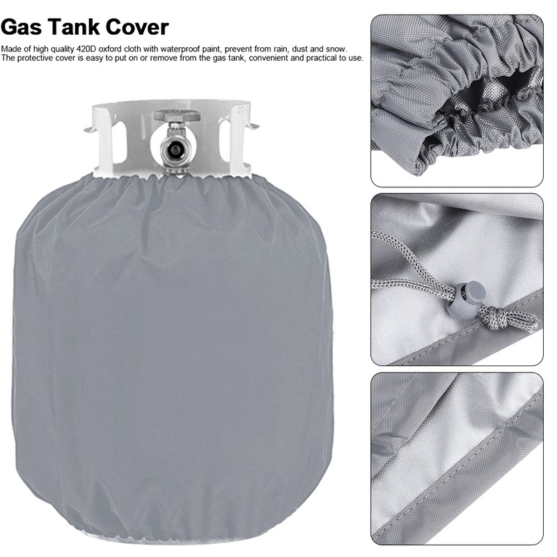 Outdoor Garden Patio Waterproof Dust proof Gas Tank Cover Oven