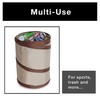 Smart Design Spiral Pop Up Trash Bin with Open Top