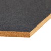 Juvale 3 Pack Hexagon Cork Board Tiles with Push Pins