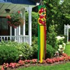 Dusnodu Ladybug Windsock Flag 40 Inch Durable Outdoor Hanging Decoration