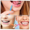 ULTECHNOVO 50pcs Interdental Brush Portable Cleaning Tool for Gentle Brush