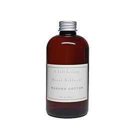 K. Hall Designs Washed Cotton Scent Diffuser Oil Refill 8 oz