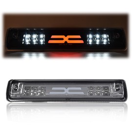 GRAND ORANGE LED 3rd Brake Light Compatible with 2015 2016 2017 2018 Chevy Colorado/2015 2016 2017 2018 GMC Canyon Third Tail Brake Light Cargo Lamp Smoke Lens Chrome Housing