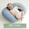 Coreeky Muslin Nursing Pillow Covers, 2 Pack, Soft & Adorable