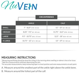 NuVein Sheer Compression Stockings, 15-20 mmHg Support, Women's Diamond Pattern Nylons, Knee High, Closed Toe, Charcoal, Small