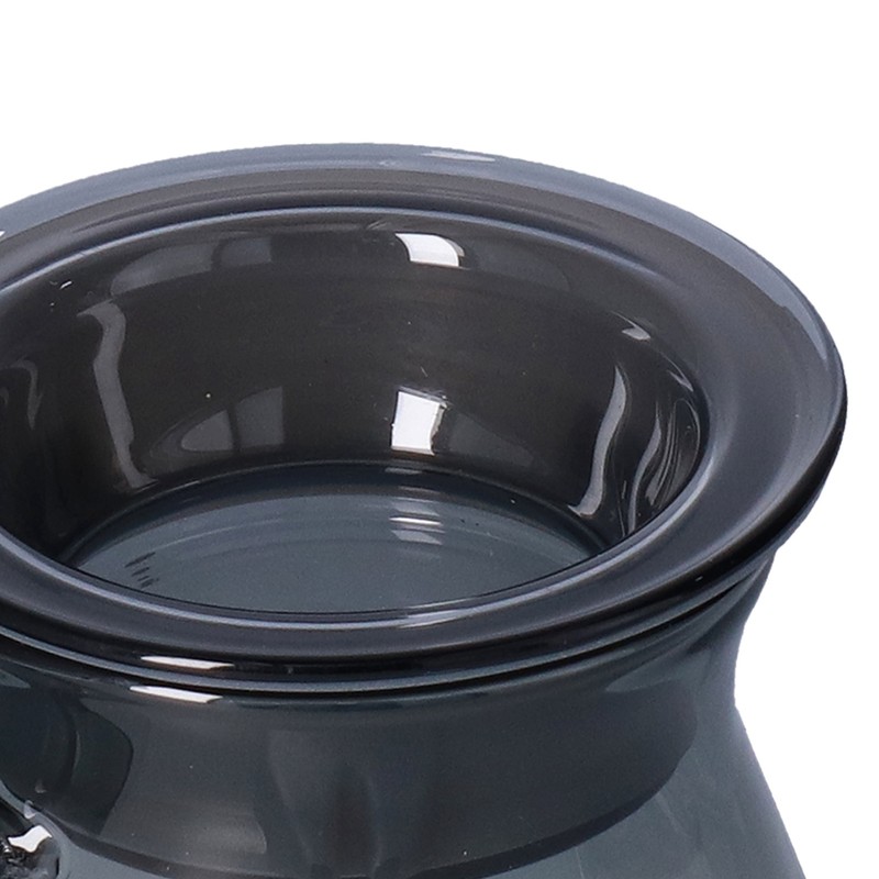 Coffee Kettle Heat Resistant Coffee Sharing Pot Transparent Black Glass