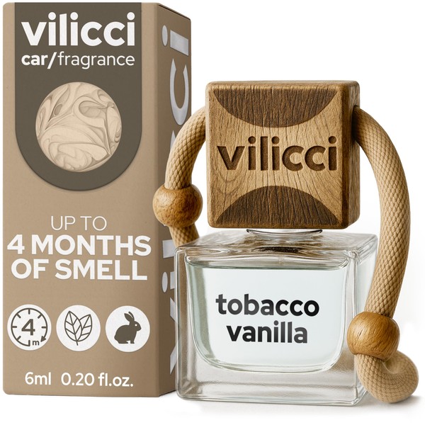 Vilicci Vilicci Tobacco Vanilla Car Air Freshener C Premium Auto