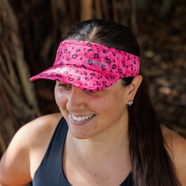 Sprints Performance Running Visor (Jag Camo Fucshia)
