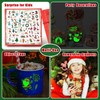 Leesgel Christmas Tattoos for Kids Party Bag Fillers, 150 Styles
