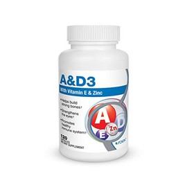 Roex Vitamin A and D Plus E Nutritional-Supplement, 120 Count