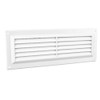 9" x 3" White Plastic Louvre Air Vent Grille with