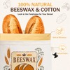 Fruzmzk Removable Beeswax Bread Bag for Homemade Sourdough, Reusable
