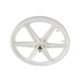 PRO+ BMX 20" 6 Spoke Plastic Freewheel Wheel White