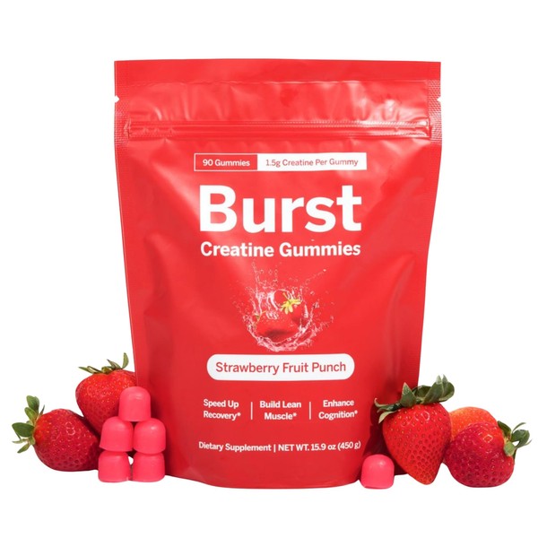 Creatine Monohydrate Gummies - 1.5g of Creatine Per Gummy -