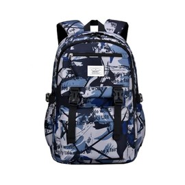 MATMO Kids Camo Backpack Boys Girls Student School Backpacks Mens Camouflage Backpack (Gray, Small)