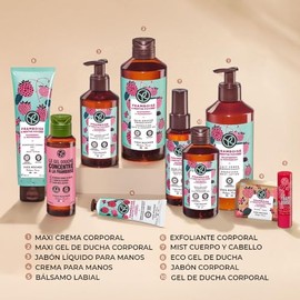 Yves Rocher, Duo de Cremas para Manos Hidratante, Olor a Frambuesa y Menta, Manos Secas y Suaves, 30 ml, Mini Cremas, de Bolsillo y Viaje, Paquete de 