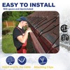 HEATIT HIRD 20 feet Roof & Gutter Snow De-Icing Kit,