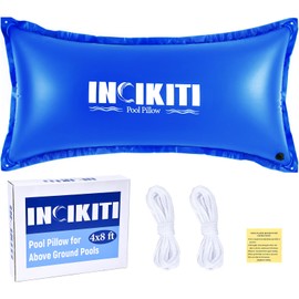 Winter Pool Pillow for Above-Ground Pools - INCIKITI Pool Pillows for Closing Winter Pool Closing Winterizing Kit for Above Ground Pool, 0.4 mm Air Pillow for Above Ground Pool Pillow for Winterizing
