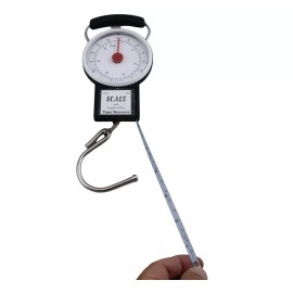 Dependable Luggage Baggage Scale with Tape Measure with Dial Display Travel Money Saver