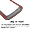 RAGBUSCLE Grille Inserts Grill Cover Trims Compatible with Jeep Renegade