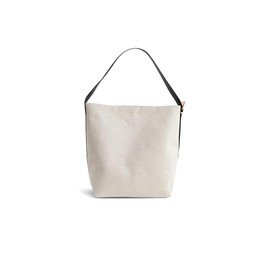 Madewell The Essential Large Bucket Tote, Natural Multi