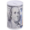 Home Bay Metal Money Piggy Bank with 100 Dollar Bill