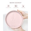 Placas de succión de silicona, platos de alimentación para bebés