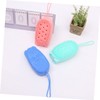 Gogogmee Gentle Back Shower Brush Double-sided Body Scrubber Exfoliating Function
