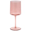 KARMA GIFTS MID CENTURY WINE GLASS BLUSH