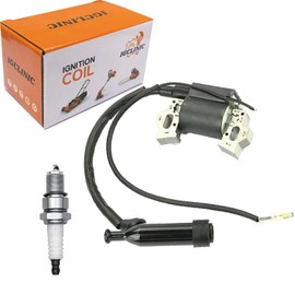 IGCLINIC Ignition Coil + Spark Plug Replacement for Champion Power 196cc 6.5HP 3500 4000 Watt Gas Engine Generator