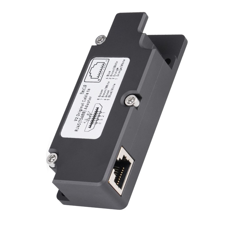 Ethernet Adapter with CAT 8 Cable T568B Pin Fast Connection