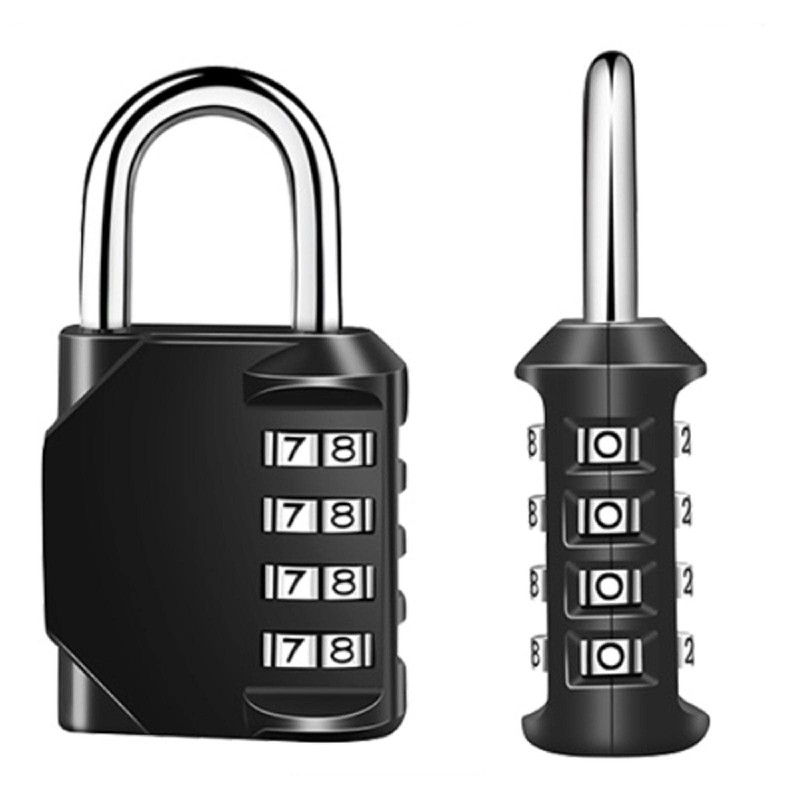 Combination Padlocks 4 Digit Locker Padlocks, Waterproof Padlocks 4 Digit