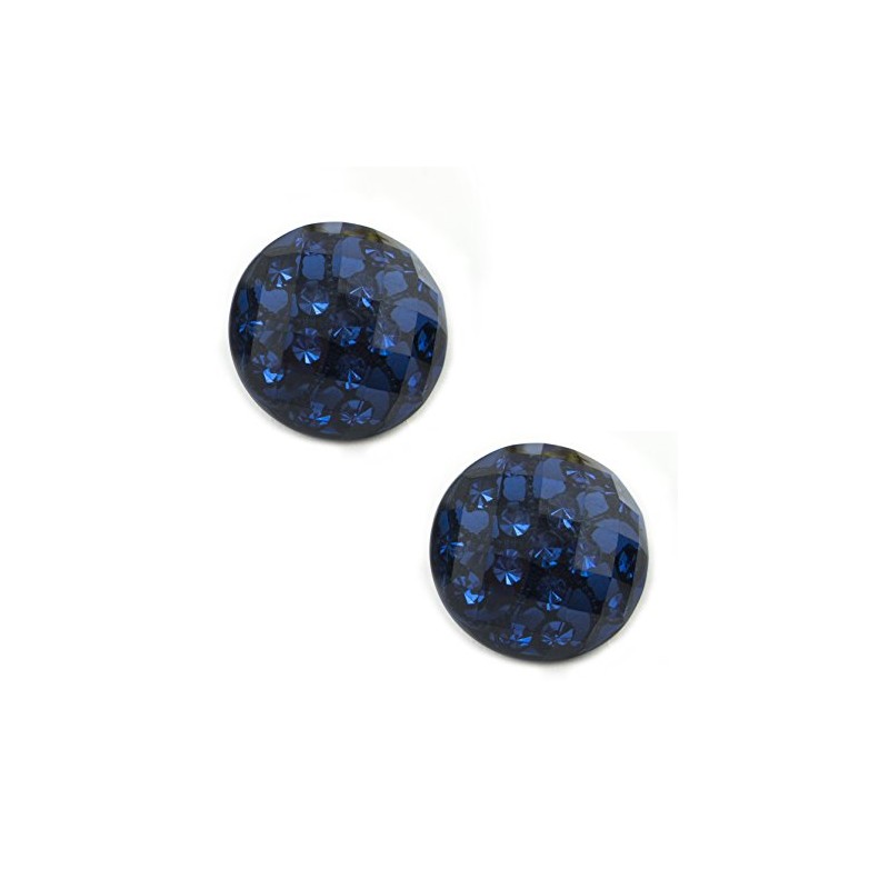 HAND® No.040 Midnight Blue Luxurious Fashion Crystal Buttons 20 mm