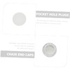 Outanaya 120 Pack Assorted Size Plastic Hole Plugs Furniture Chair