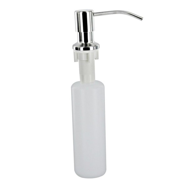 SHOWERORO 300ml Liquid Soap Dispenser Shampoo Lotion Pump Stainless Steel