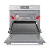 SPARES2GO Large Vitreous Enamel Oven Baking Tray Compatible with Flavel,