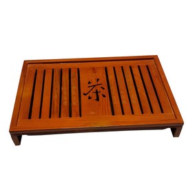 Bamboo GongFu Tea Serving Tray L17 x W11 x H2.5