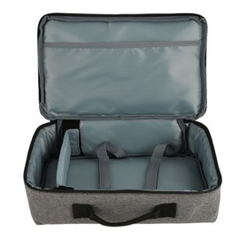 Projector Bag with Storage Pockets for Accessories, Compatible with Most Common Projectors, Heavy Duty Nylon, Medium Size