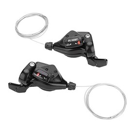 Bike Speed Shift, 1 Pair Triple 3X7/8/9 Bicycle Left/Right Trigger Shifter Derailleur for Bike (3*8 Speed)
