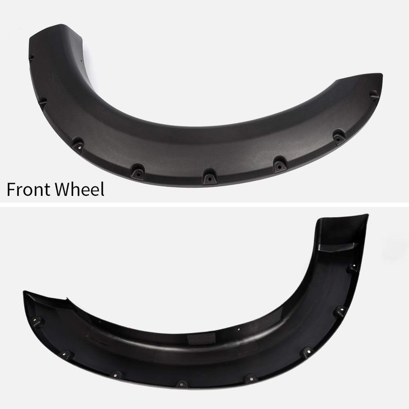 PIT66 Fender Flares, Compatible With 1999-2007 Ford F250 F350 Super